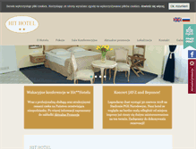 Tablet Screenshot of hithotel.pl